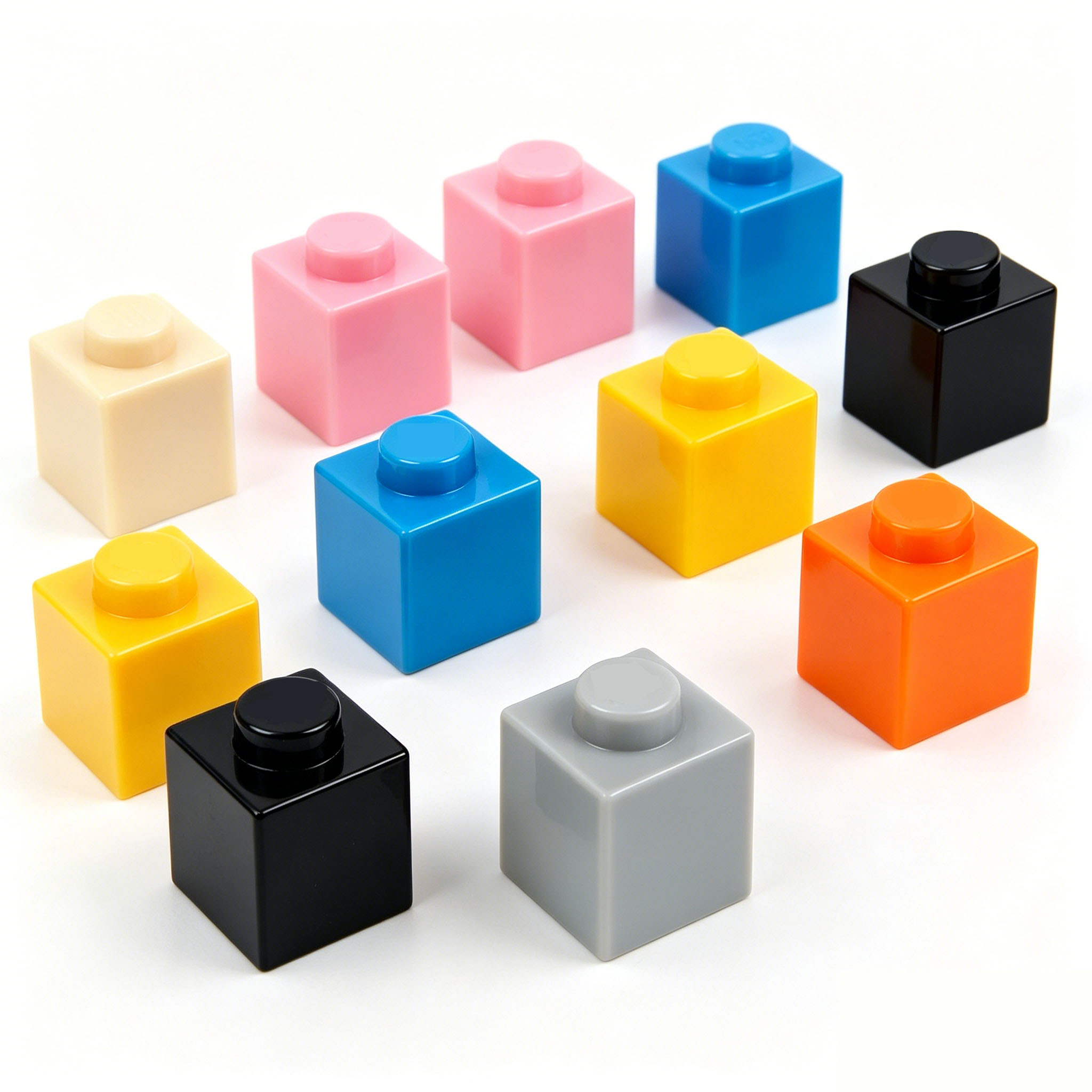 Tech Accessories Gifts - 10PCS 3005 1x1 Bricks Building Blocks