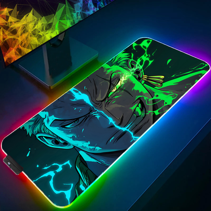 Tech Accessories Pc - ONE PIECE Zoro Mouse Pad RGB
