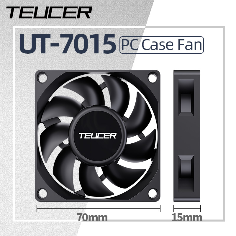 Tech Accessories Pc - Teucer UT-7015 7cm Chassic Cooling Fan