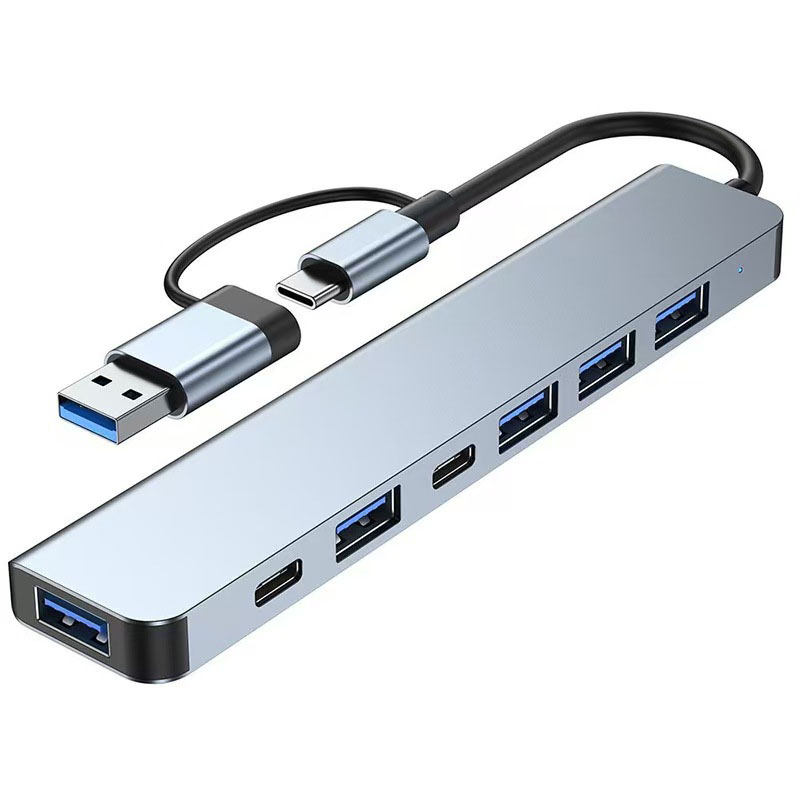 5/7/8 Ports USB A C Hub Concen - Usb Hub 7 Port review and price