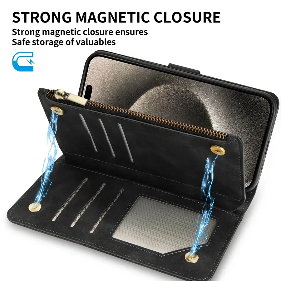 Wallet Multi-card Zipper Kicks - Tech Accessories Iphone review and price