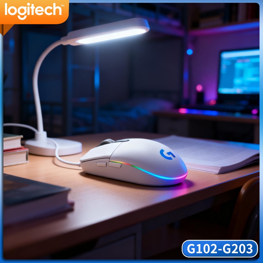 Logitech G102 Wired Gaming Mou - Logitech Mouse G203 review and price