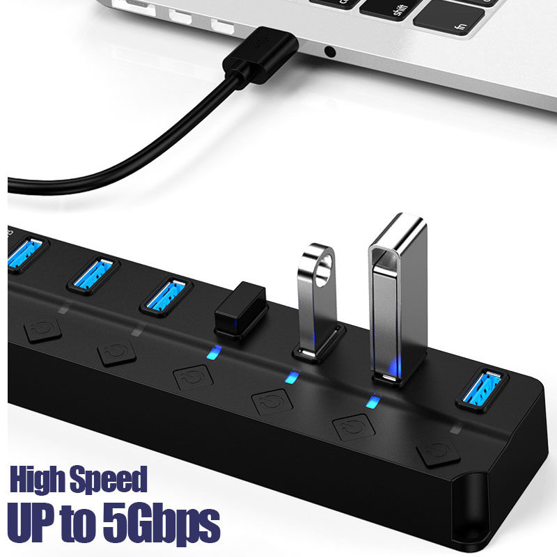 7 In 1 USB 3.0 Hub Multi USB S - Usb Hub 7 Port review and price