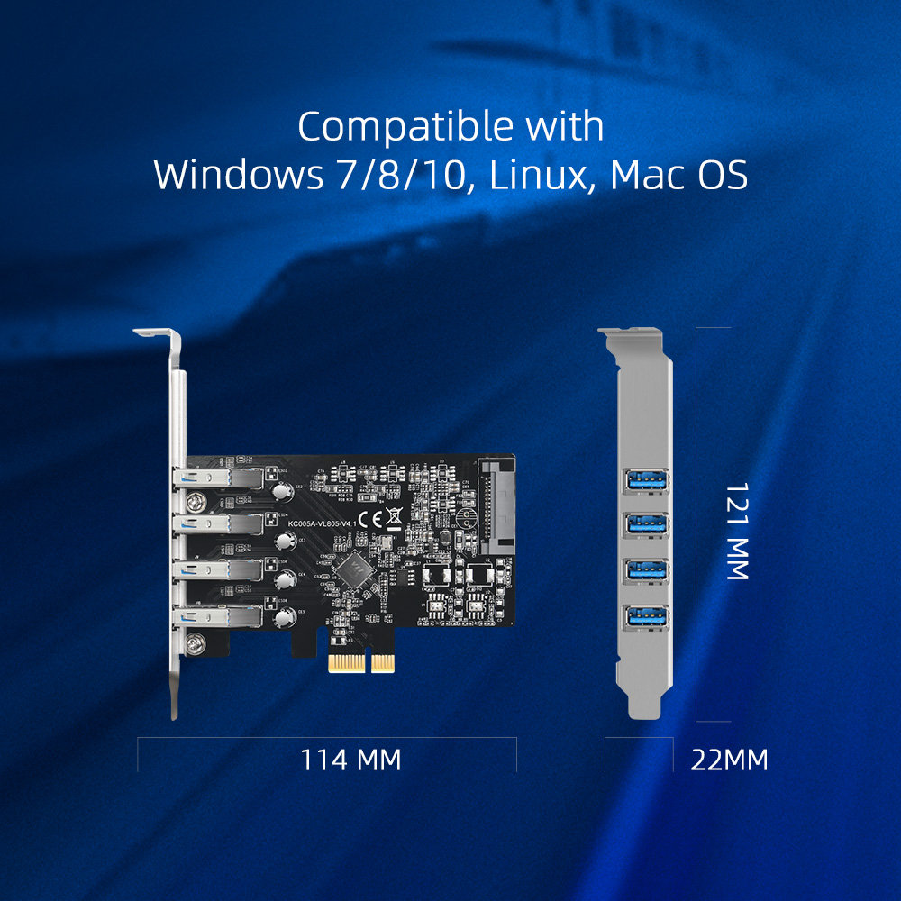 MAIWO USB 3.0 PCI-E Expansion  - Usb Hub 7 Port review and price