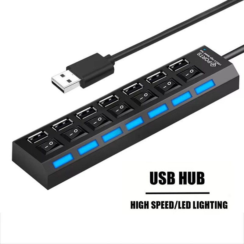 7 Port USB 2.0 Hub Splitter Fo - Usb Hub 7 Port review and price