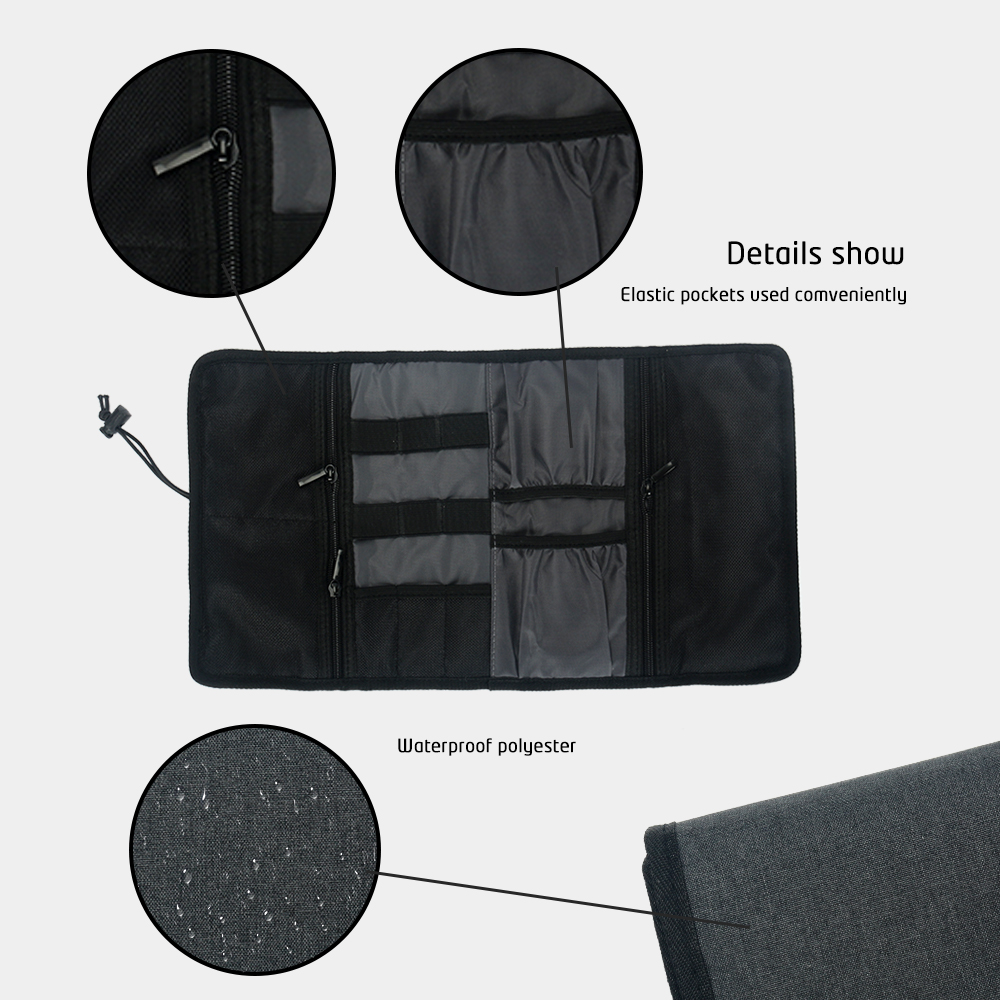 Travel Cable Storage Bag，Elect - Tech Accessories Travel Organizer Pouch review and price