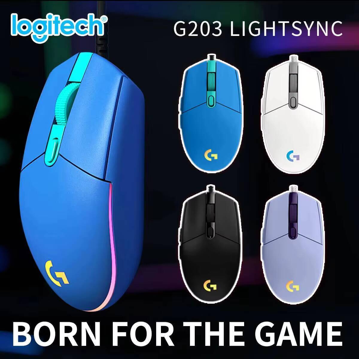 Logitech G203 Prodigy Wired Ga - Logitech Mouse G203 review and price