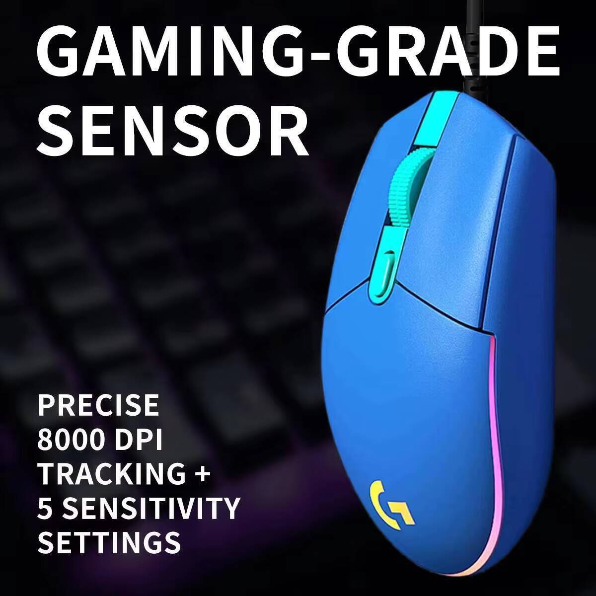Logitech G203 Prodigy Wired Ga - Logitech Mouse G203 review and price