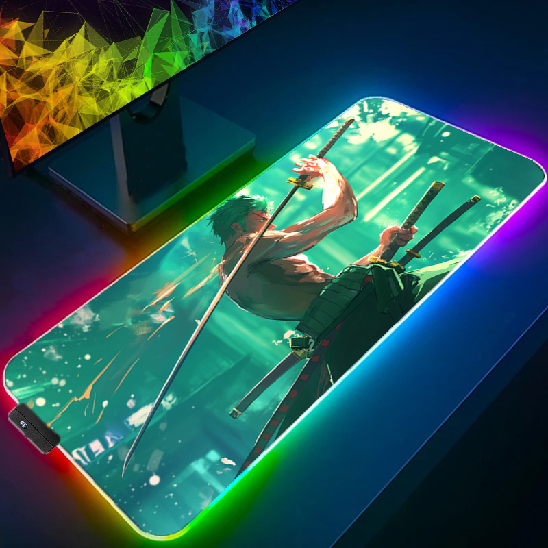 ONE PIECE Zoro Mouse Pad RGB G - Tech Accessories Pc review and price