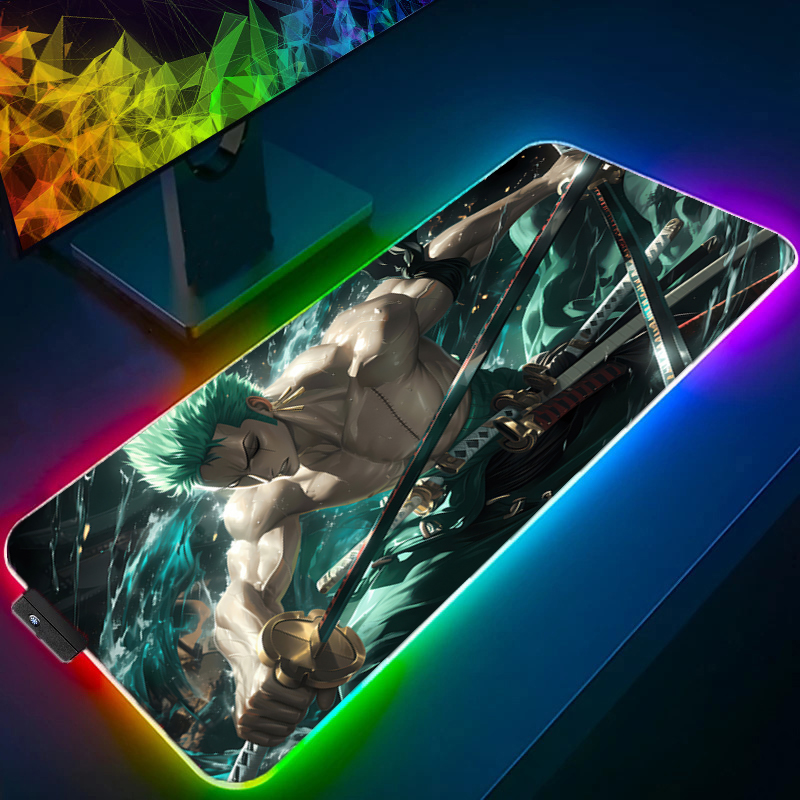 ONE PIECE Zoro Mouse Pad RGB G - Tech Accessories Pc review and price