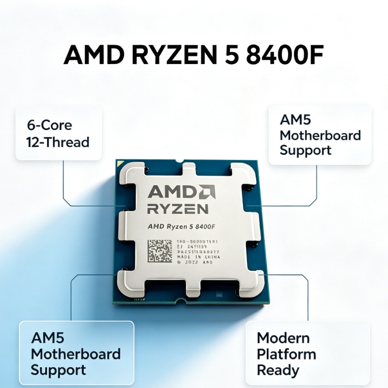 Ryzen 5 8400F AM5 Socket Gamin - Amd Cpu Ryzen 5 review and price