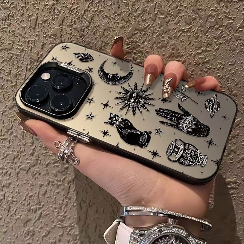Sun Moon Cat Luxury Phone Case - Tech Accessories Iphone review and price