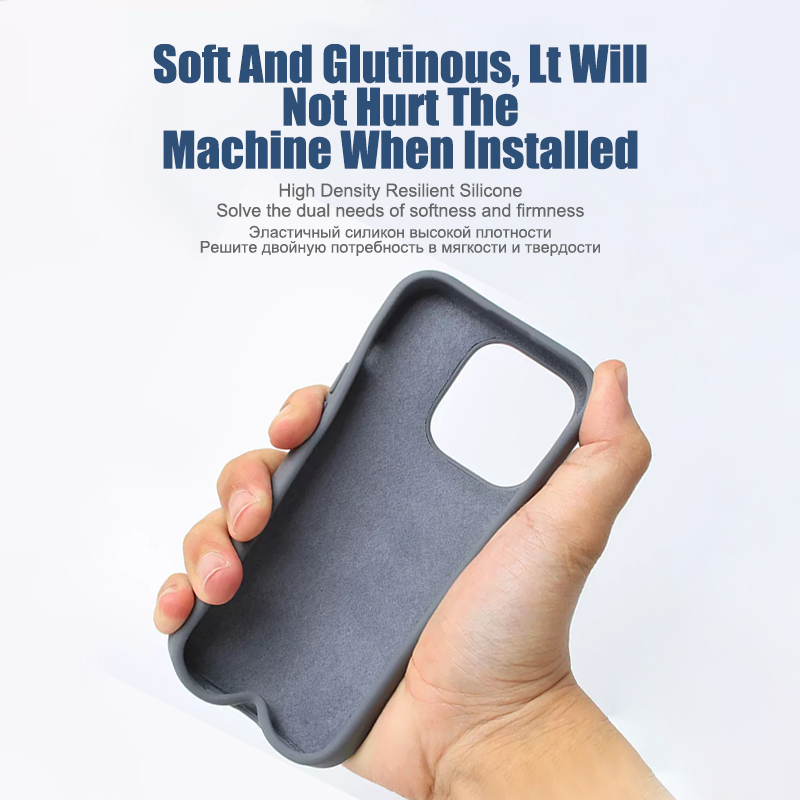 Luxury Liquid Silicone Soft Ca - Tech Accessories Iphone review and price