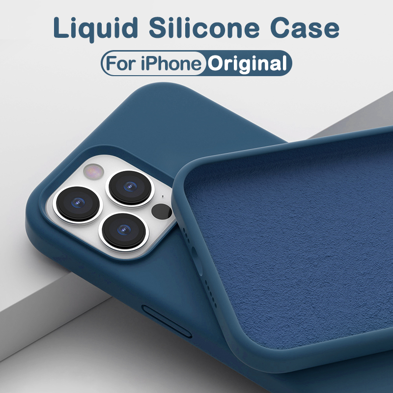 Original Liquid Silicone Case  - Tech Accessories Iphone review and price