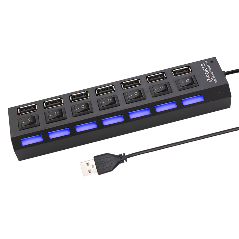 7 Port USB 2.0 Hub Splitter Fo - Usb Hub 7 Port review and price