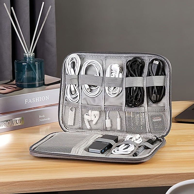 A Multi-Pocket Electronic Acce - Tech Accessories Travel Organizer Pouch review and price