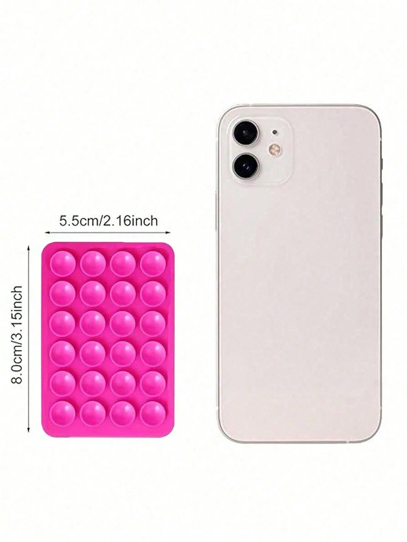 Silicone Suction Cup Square Ph - Tech Accessories Iphone review and price